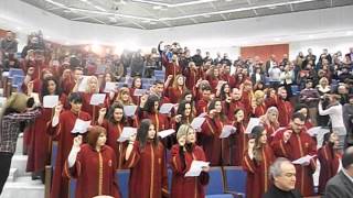Ορκωμοσία σχολή Διοίκησης και Οικονομίας ΤΕΙ Πελοποννήσου (Δεκέμβριος 2014)