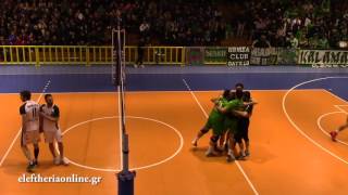 Καλαμάτα '80 - Παναθηναϊκός 0-3 - Κύπελλο Ελλάδας βόλεϊ