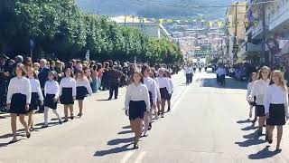 Κυπαρισσία: Μαθητική παρέλαση στην Κυπαρισσία (1)
