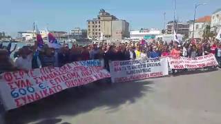 Κατάθεση στεφάνων στο μνημείο λιμενεργατών στην Καλαμάτα