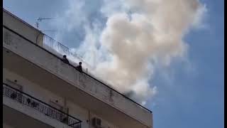 Πυρκαγιά σε διαμέρισμα στο κέντρο της Καλαμάτας (3)