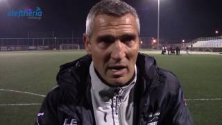 Κύπελλο Μεσσηνίας: Δηλώσεις Σερεμέτη - Χατζηαγγελή - Τριανταφυλλάκη