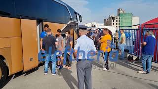 Αναχώρησαν από την Καλαμάτα για τη Μαλακάσα οι 68 από τους διασωθέντες του ναυαγίου