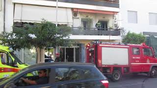 Καλαμάτα: Φωτιά σε διαμέρισμα πολυκατοικιίας στην οδό Φαρών