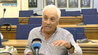 Ο καθηγητής Πέτρος Θέμελης για την ανάδειξη των αρχαίων της Υπαπαντής
