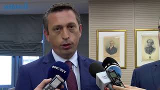 Επίσκεψη βουλευτή Μεσσηνίας ΝΔ Περ. Μαντά στον δήμαρχο Καλαμάτας Θαν. Βασιλόπουλο