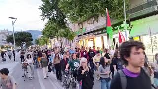 Συγκέντρωση διαμαρτυρίας της Αντιφασιστικής Κίνησης Καλαμάτας για την επίθεση στον Στόλο Ελευθερίας