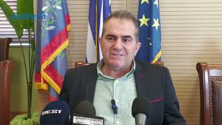 Ανησυχία Βασιλόπουλου για την ύδρευση: Καθυστερεί η δεύτερη παρτίδα σωλήνων για τον αγωγό Φ800