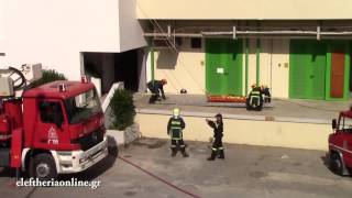 Πυροσβεστική άσκηση στο Νοσοκομείο Καλαμάτας