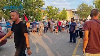Μηχανοκίνητη πορεία κατά του Ισραήλ έξω από την 120 ΠΕΑ