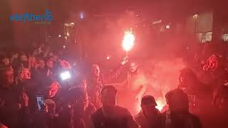 "Μαύρη Θύελλα": Αποθεωτική υποδοχή για την άνοδο στη Superleague