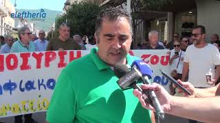 Καλαμάτα: Πορεία διαμαρτυρίας του Σωματείου Επισκευαστών Αυτοκινήτων για το ψηφιακό πελατολόγιο