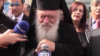 Ο Αρχιεπίσκοπος Ιερώνυμος στη Μεσσήνη