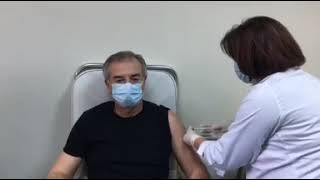 Εμβολιάστηκε ο διοικητής του Νοσοκομείου Κυπαρισσίας Δημήτρης Λαμπρόπουλος