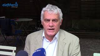 Ο αναπληρωτης υπουργός Αγροτικής Ανάπτυξης Γιάννης Τσιρώνης στην Καλαμάτα