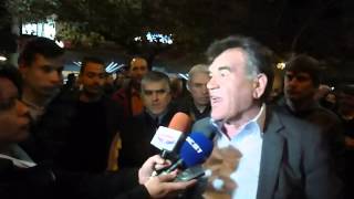 Δηλώσεις Τσώνη για την εκλογή του στην Κάτω Πλατεία της Μεσσήνης