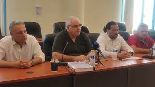 Κυπαρισσία: Κοινή σύσκεψη φορέων Μεσσηνίας και Ηλείας για το Πύργος - Τσακώνα (2)