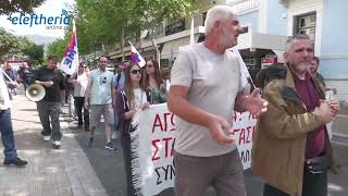 Απεργιακή πορεία του ΠΑΜΕ στην Καλαμάτα