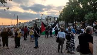 Συγκέντρωση αλληλεγγύης για την Παλαιστίνη και στην Καλαμάτα