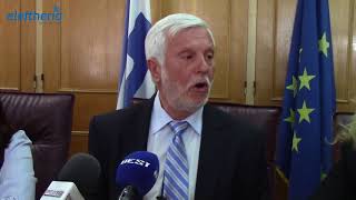Συνέντευξη Τύπου Τατούλη στην Καλαμάτα για τους κοριούς στην Π.Ε. Μεσσηνίας