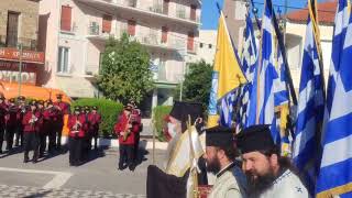 Επιμνημόσυνη δέηση και κατάθεση στεφάνων στην Κυπαρισσία για την επέτειο της 28ης Οκτωβρίου