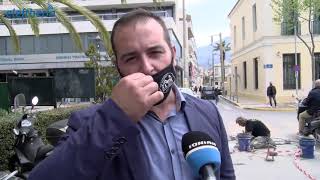 Κατασκευάζεται η πρωτη "έξυπνη διάβαση" στο κέντρο της Καλαμάτας