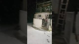 Μεσσηνία: Χιονόπτωση στο Κουτήφαρη του Δήμου Μεσσήνης