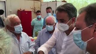Συνάντηση Μητσοτάκη με παραγωγούς στην Τριφυλία