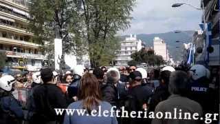 Πορεία από μέλη Ανοιχτής Συνέλευσης-ΑΝΤΑΡΣΥΑ