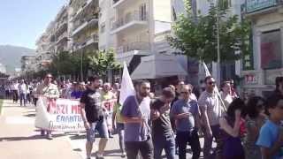 Πορεία ΠΑΜΕ Καλαμάτα
