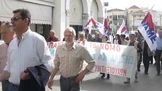 Συλλαλητήριο του ΠΑΜΕ στην Καλαμάτα