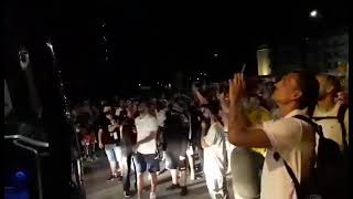 Πανηγυρισμοί για το πρωτάθλημα και την άνοδο στην Καλαμάτα