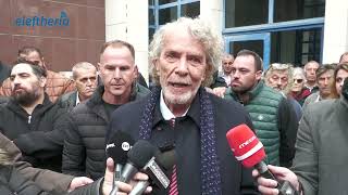 Καλαμάτα: Δεκάδες αγρότες με τρακτέρ στα δικαστήρια για συμπαράσταση σε δίκη