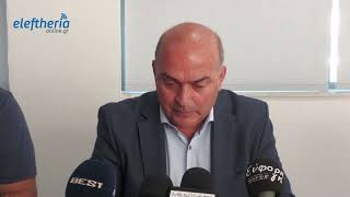 Ο αντιπεριφερειάρχης Πελοποννήσου Βασίλης Σιδέρης για την αδειοδότηση αθλητικών εγκαταστάσεων