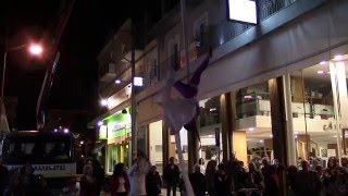 Κόκκινη Νύχτα στην Καλαμάτα - 27 Φεβρουαρίου 2016 - Ακροβατικά