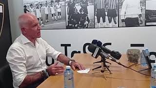 Οι τελευταίες δηλώσεις του Νίκου Αναστόπουλου στην 3η θητεία του στη "Μαύρη Θύελλα"