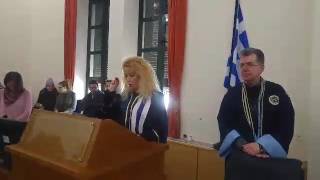 Ορκωμοσία στο Πανεπιστήμιο Πελοποννήσου (15/03/2017)
