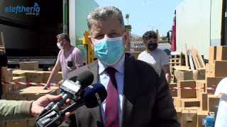 Μεσσηνία: Ολοκληρώνεται η διανομή διατροφικών προϊόντων σε απόρους