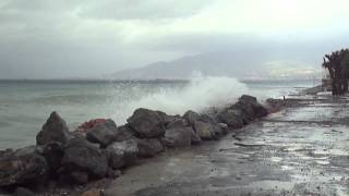 ΚΥΜΑΤΑ ΣΤΟ ΑΡΧΟΝΤΙΚΟ ΑΒΙΑΣ - ΚΑΚΟΚΑΙΡΙΑ 29/11/2012