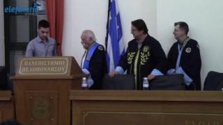 Επίτιμος διδάκτορας του Πανεπιστημίου Πελοποννήσου ο Μανώλης Γλέζος