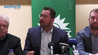 Καλαμάτα: Παρουσιάστηκε το πρόγραμμα του ΠΑΣΟΚ: “Πολιτική προς όφελος των πολλών και όχι των λίγων”