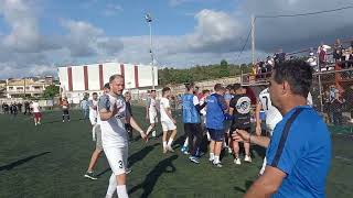 Μιλτιάδης - Θύελλα Αμπελοκήπων 6-0: Πανηγυρισμοί μετά το τέλος του αγώνα