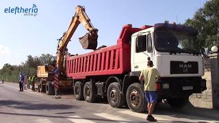 Φτιάχνουν αγωγό για τα νερά στη Μικρή Μαντίνεια
