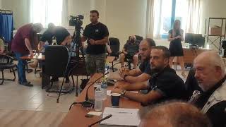 Κυπαρισσία: Κοινή σύσκεψη φορέων Μεσσηνίας και Ηλείας για το Πύργος - Τσακώνα (1)