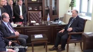 Ο Αρχηγός της Ελληνικής Αστυνομίας στον δήμαρχο Καλαμάτας