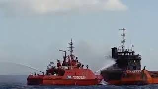 Φωτιά σε φορτηγό πλοίο στο ακρωτήριο Ταίναρο
