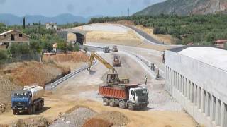 Εργασίες στον περιφερειακό της Καλαμάτας - Αγιάννα (1)