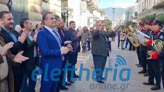 Πρωτοχρονιάτικα κάλαντα από τη Δημοτική Φιλαρμονική Καλαμάτας