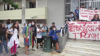 Μαθητική πορεία στο κέντρο της Καλαμάτας (2)
