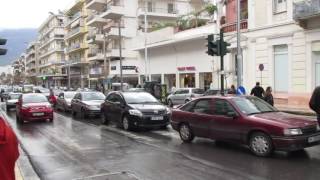 Κυκλοφοριακό χάος στο κέντρο της Καλαμάτας